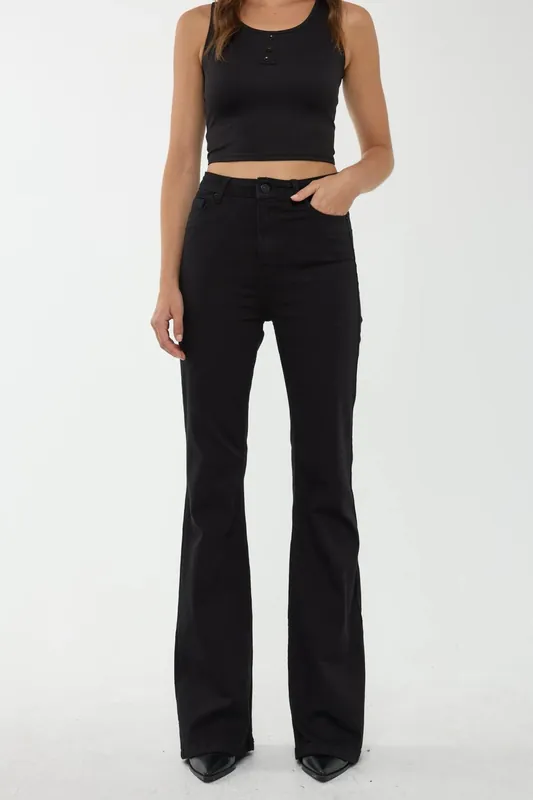 High Waist FlareJeans - Hiccup