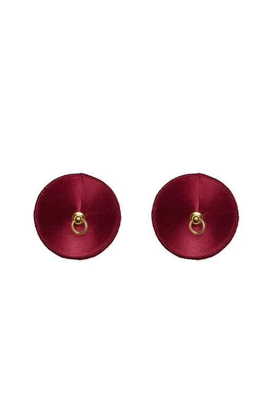 Etta Red Ring Nipple Pasties - Bettie Page Lingerie