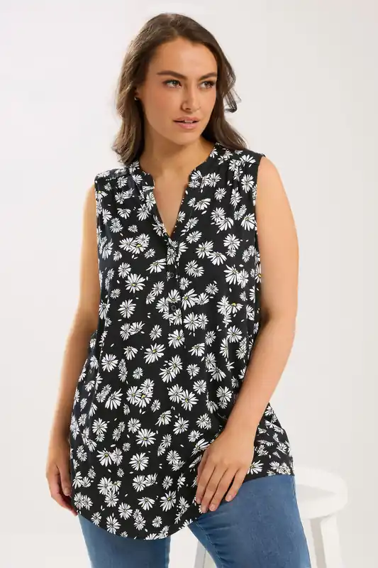 Daisy Sleeveless Blouse - Yours