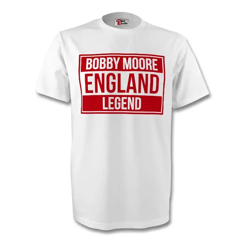 Mens Bobby Moore Legend Tee - England