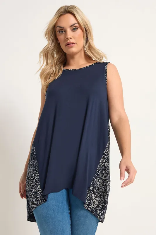 Abstract Back Print Vest Top - Yours