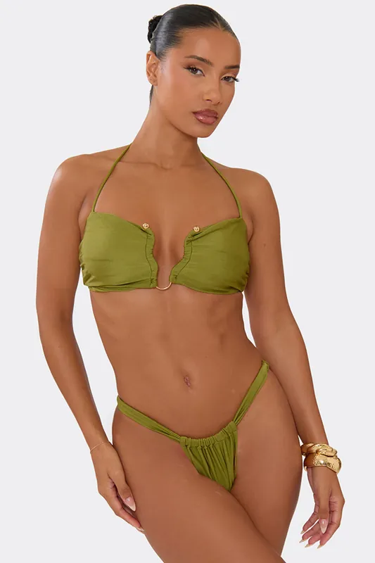 Ruched Bikini Set - EGO