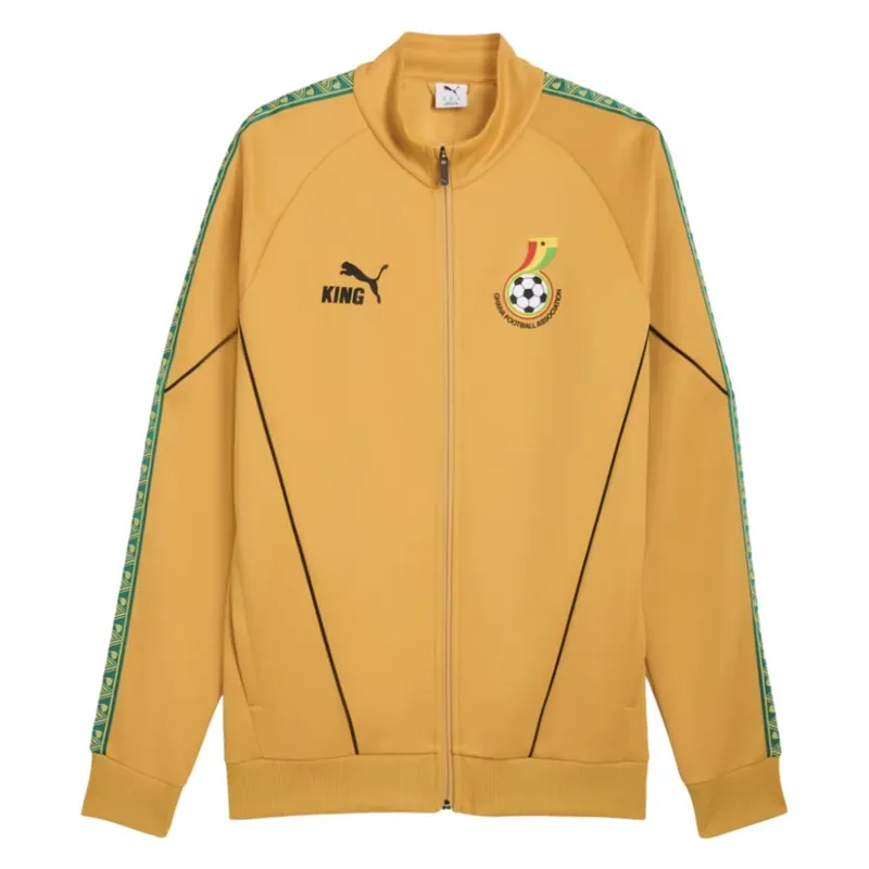 Mens 2026 2027 KING Anthem Jacket Gold - Ghana