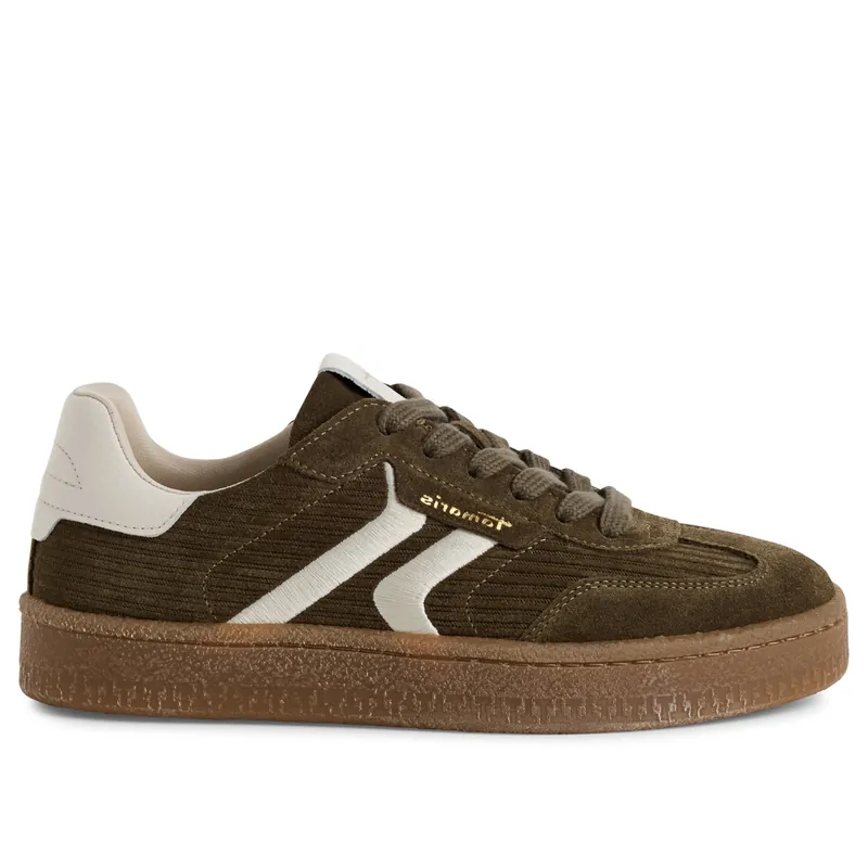 Tamaris Suede Leather Fashion Lace Up Sneakers - Infinity Leather