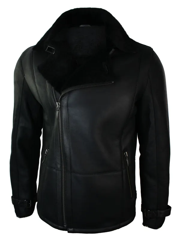 Winter Sheepskin Mid Length Jacket - TruClothing