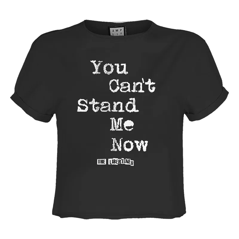Can´t Stand Me Now The Libertines Crop Top - Amplified