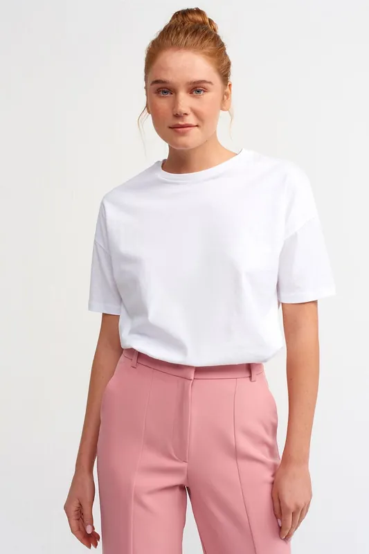 Women's Cotton Crew Neck T-Shirt