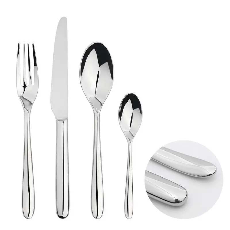 Cutlery Sets Stainless Steel 18/8 Catering Nova 24pc Set - Glim & Glam