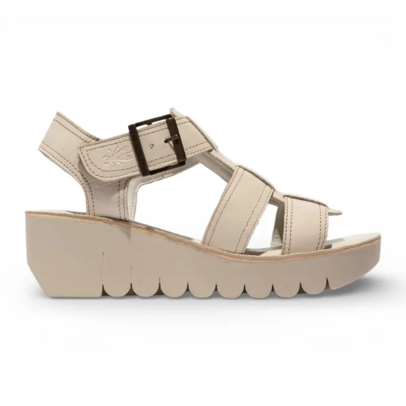 Leather Wedge Sandals Minimal Style Comfort - TruClothing