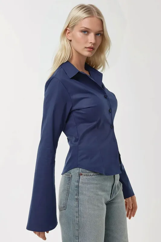 Fitted Long Sleeve Shirt - Hiccup