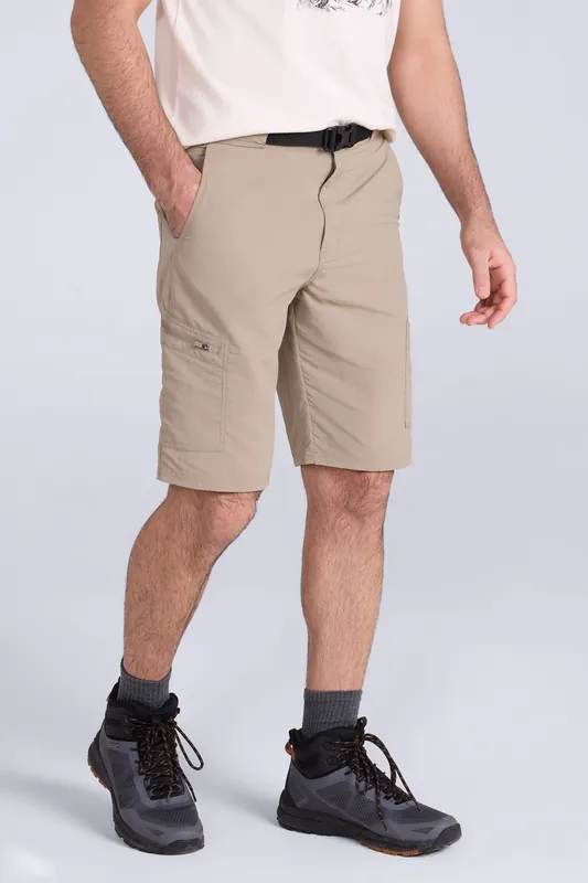 Saunter' Comfortable Quick Dry Casual Outdoor Belted Cargo Shorts - Mountain Warehouse