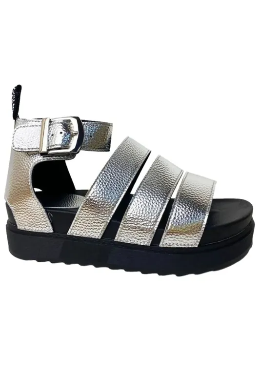 Gladiator Style Flat Sandals - Femme Luxe