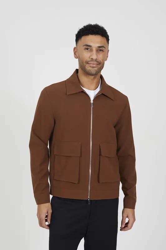 Patch Pocket Harrington Jacket - Brave Soul