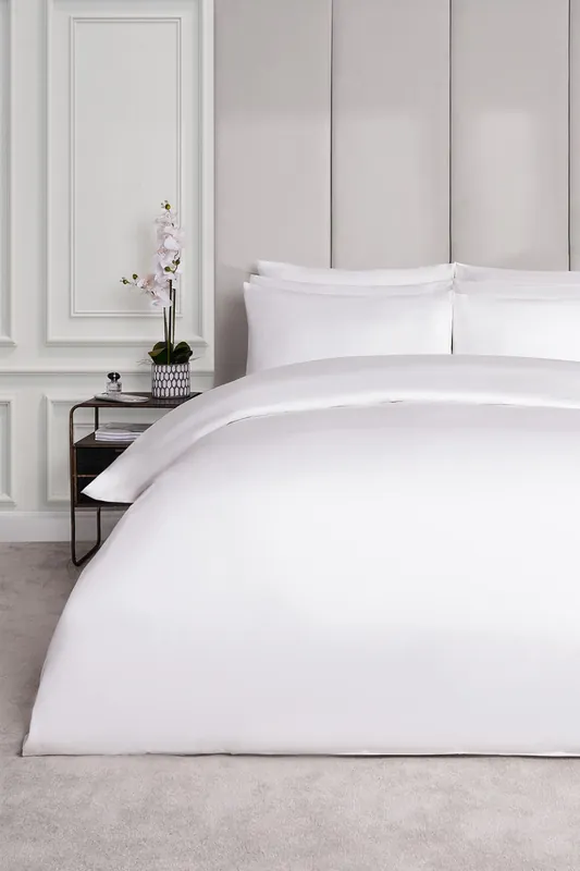 400 Thread Count Hotel Luxury Premium Quality Cotton Soft Duvet Cover Set - OHS