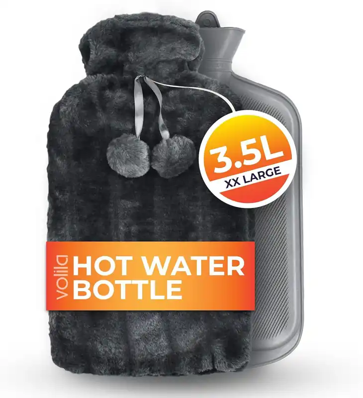 Luxury 3.5L Extra Large Hot Water Bottle - volila