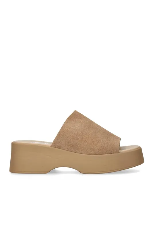 Slinky Sand' Suede Sandals - STEVE MADDEN