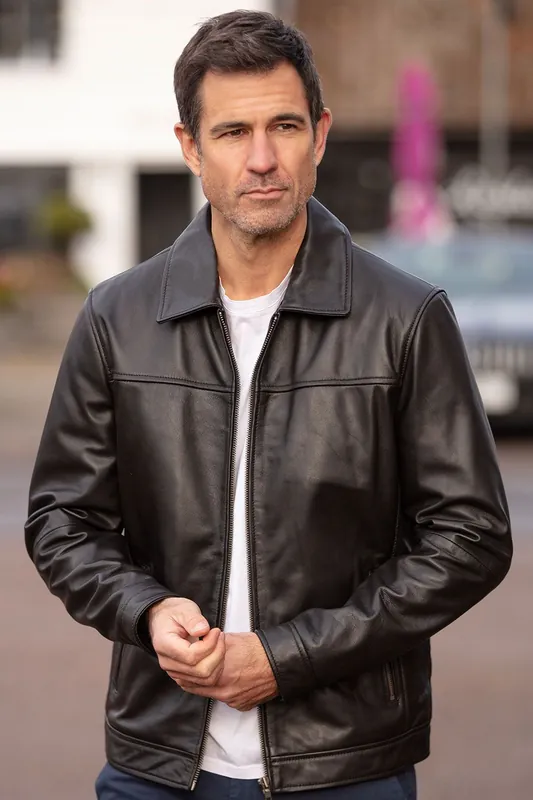 Real Leather Brando Jacket - Ashwood Leather