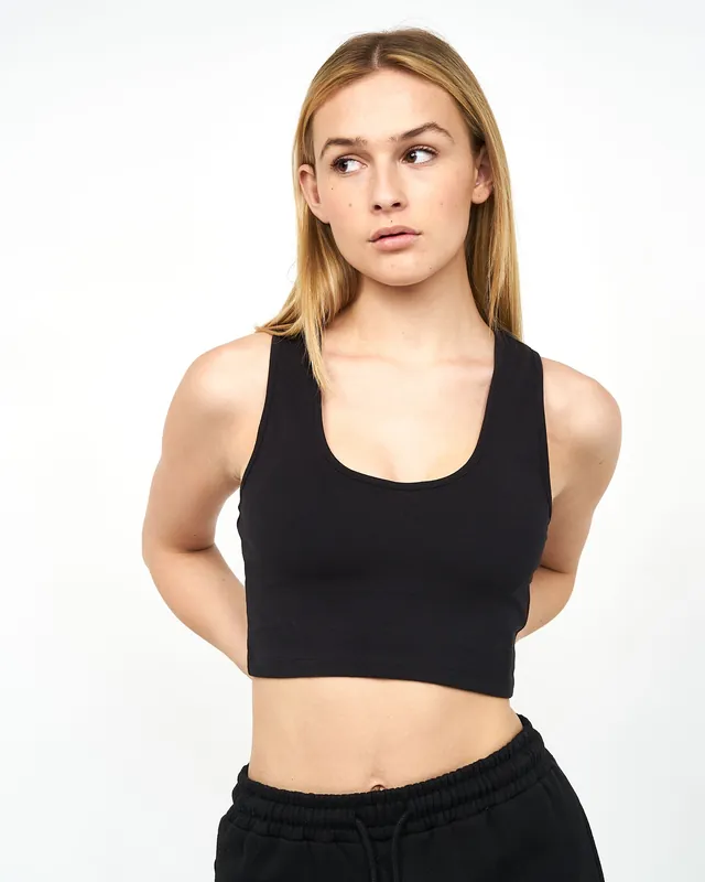 Mazey Crop Vest - Juice