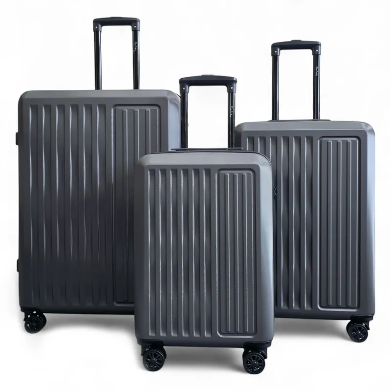 ABS Hard Shell Suitcase Luggage Travel Carry on Cabin Bag - Infinity Leather