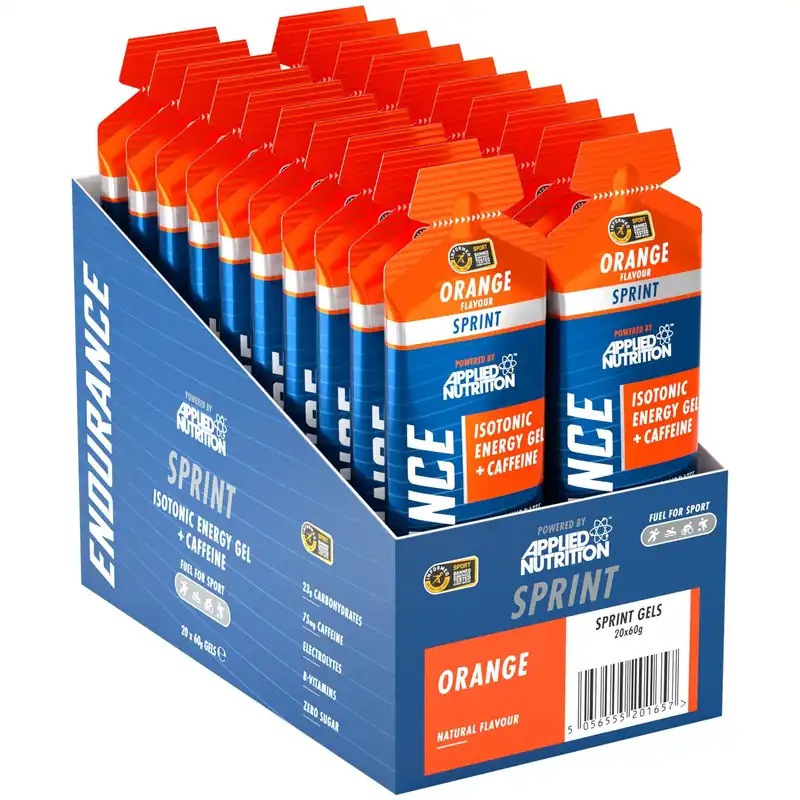 Endurance Spint Energy Gels - Orange - 20 Servings