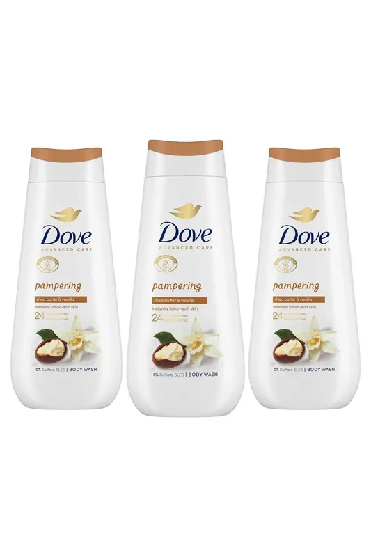 'Body Wash' Pampering 24Hrs Renewing Micromoisture 3x 225ml - Dove
