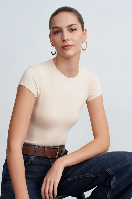 Slim Fit Crew Neck T-Shirt
