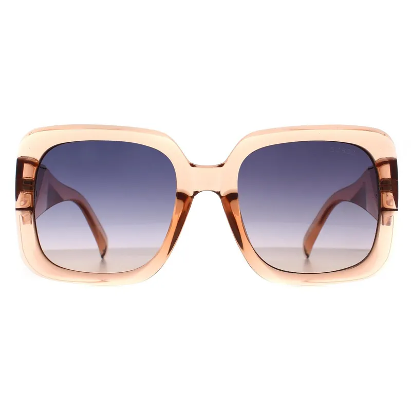 Square Shiny Light Brown Smoke Grey Gradient GO00046 - Guess