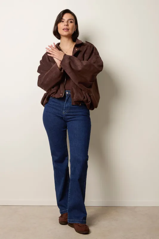 Blue Pocket Rope Stretch Jeans - Blue Vanilla