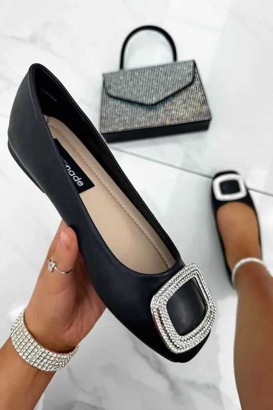 Crystal Cubic Dolly Shoes - Love Lemonade