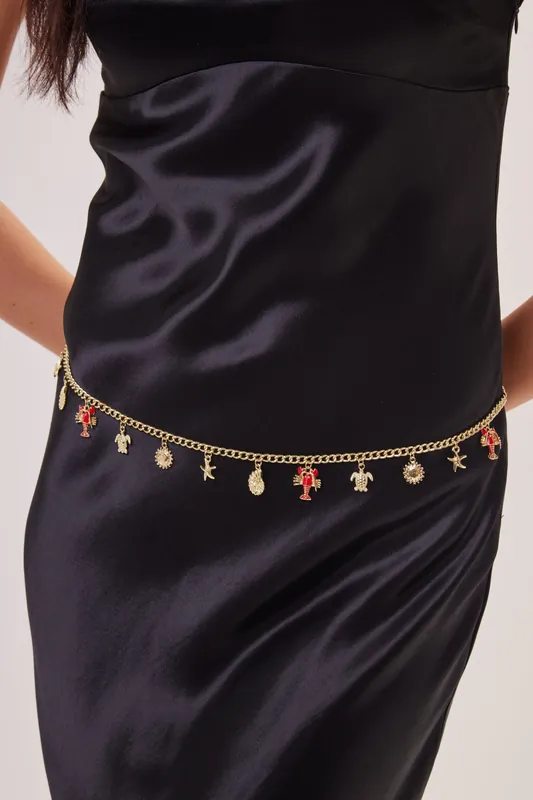Nautical Charm Chain Belt - My Accessories London