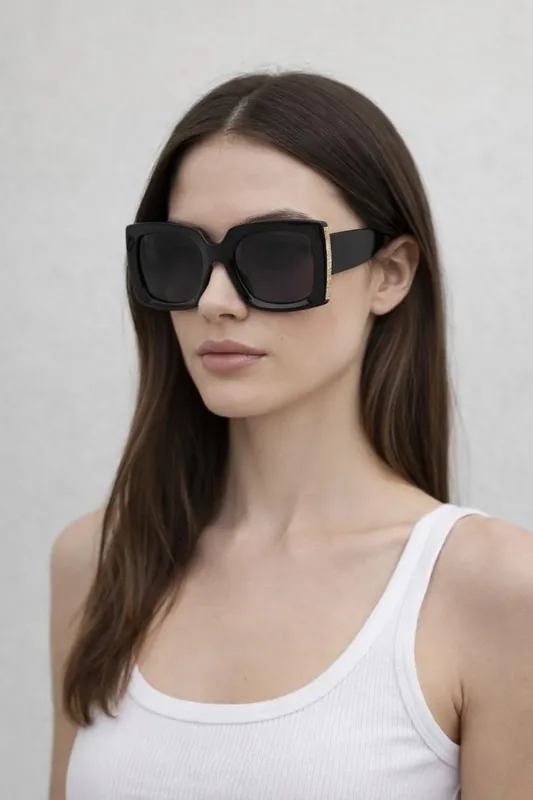 Oversized Square Sunglasses - SVNX