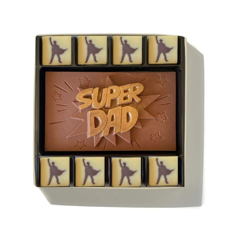 Super Dad Chocolate Box - CHOC ON CHOC
