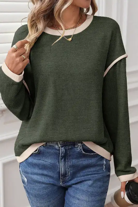 Casual Long Sleeve Top - Everyday The Label