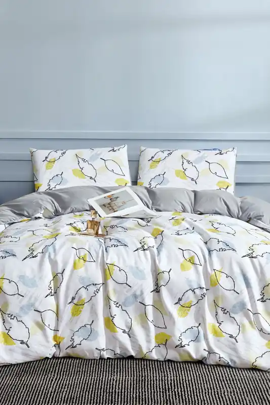 Willow Floral Printed Duvet Set - Ezysleep