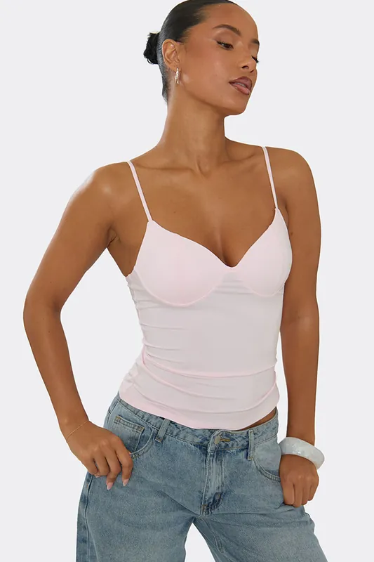 Strappy Sweetheart Neckline Corset Top - EGO