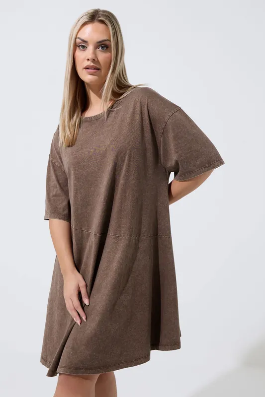 Acid Wash Dress - Yours