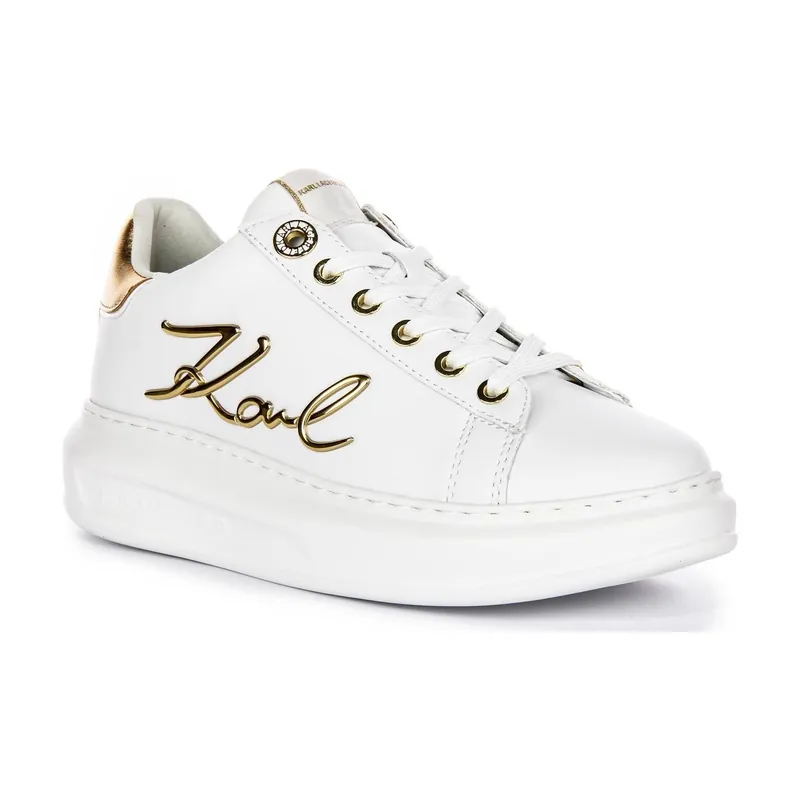Kapri Signia Lc' Leather Trainers - Karl Lagerfeld