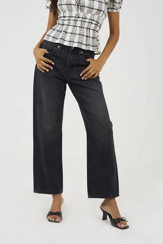 Mid Rise Slim Leg Jeans - Brave Soul