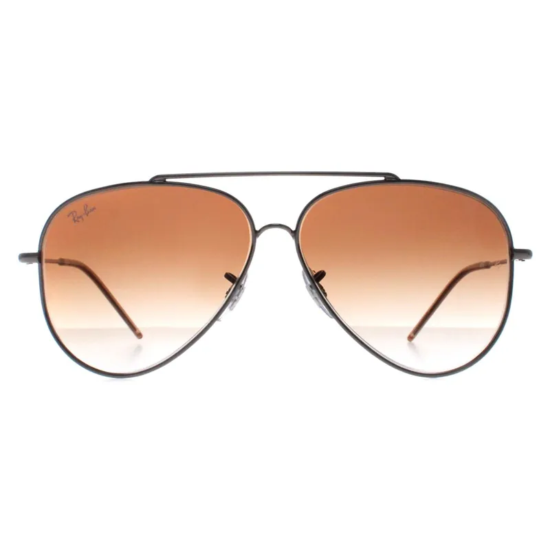 Aviator Gunmetal Brown Gradient RB0101S Aviator Reverse - Ray-Ban