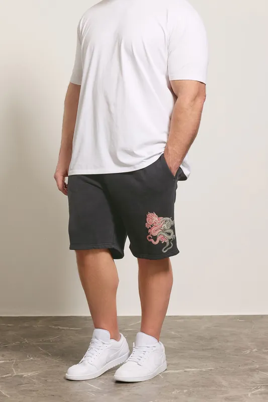 Japanese Printed Jogger Shorts - BadRhino