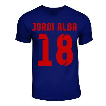 Mens Jordi Alba Hero T-Shirt
