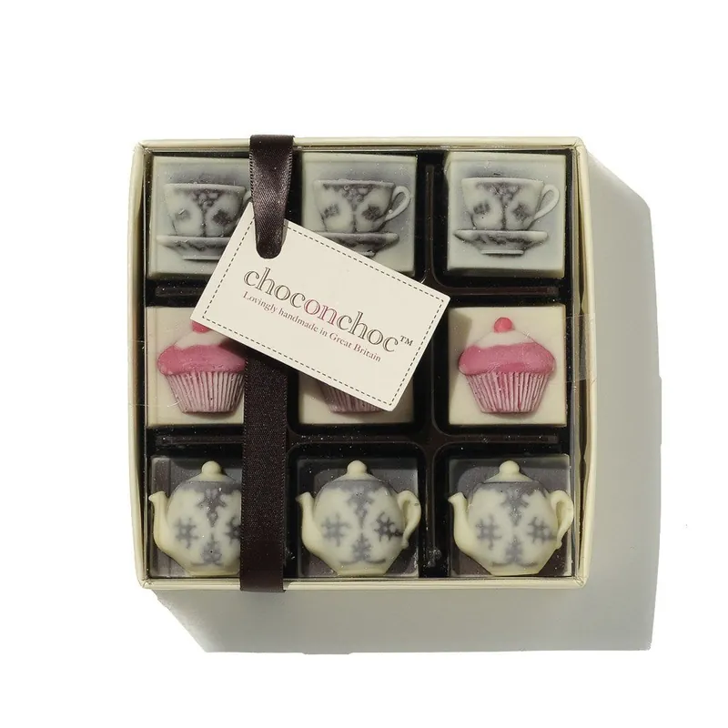 Chocolate Teapots, Tea Cups And Cakes - CHOC ON CHOC