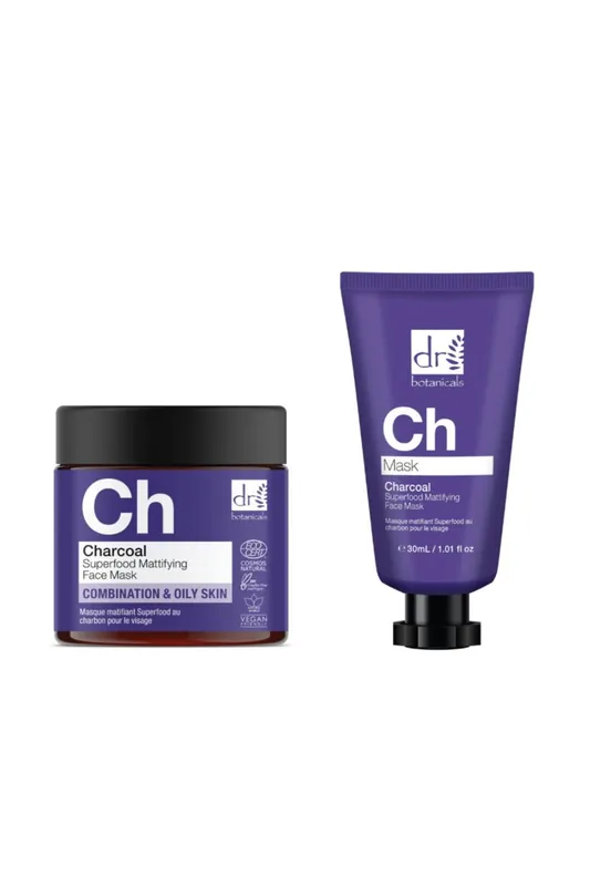 Anti-Ageing Charcoal Superfood Face Mask Duo