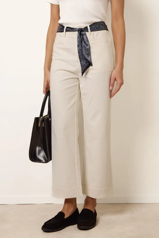 Off-White Scarf Belt Trousers