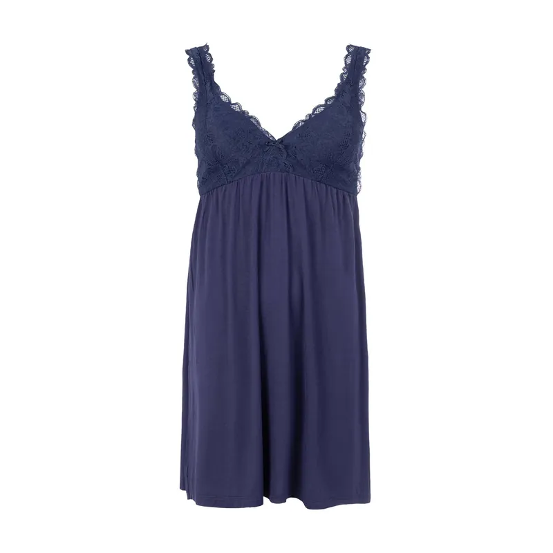 Aurora Blue Chemise - Dorina