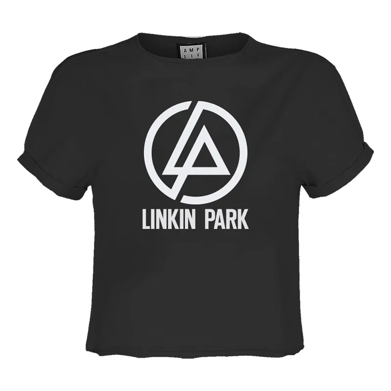 Circle Logo Linkin Park Crop Top - Amplified