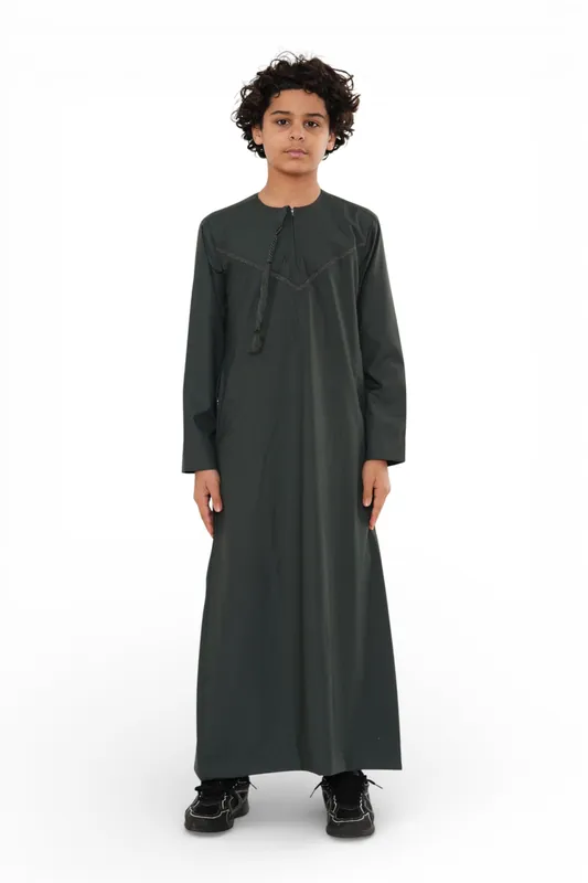 Ramadan Eid Moroccan Jubba Robe Muslim Djellaba Thobe - K-TT008