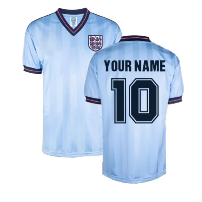Mens 1986 World Cup Finals Third Shirt Your Name - England