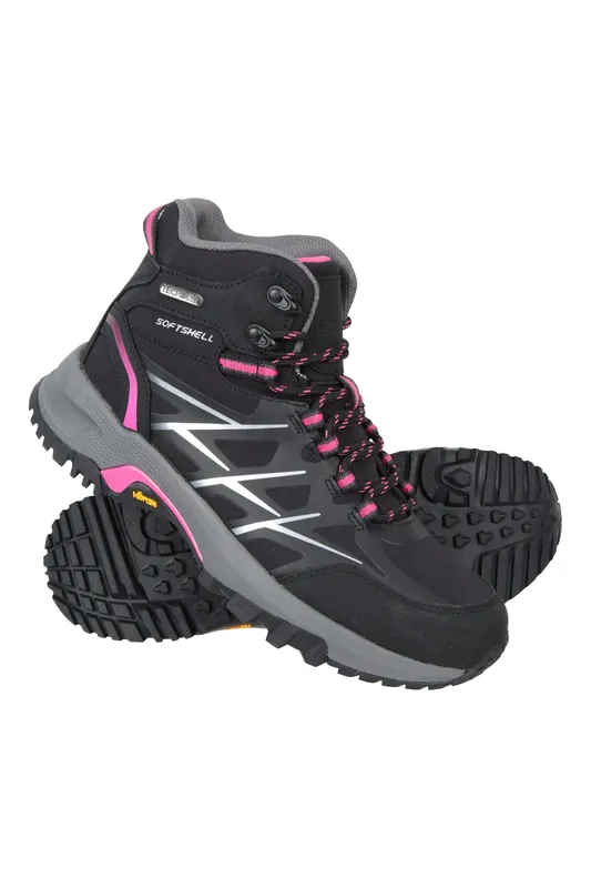 Byzantine' Waterproof Vibram® Rubber Outsole Flexible Softshell Boots - Mountain Warehouse