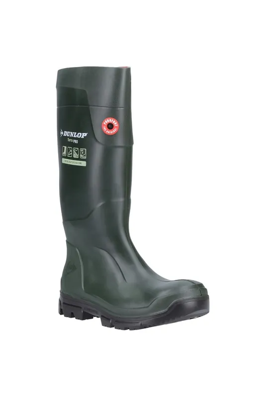 'TerraPro' Plain PU Wellingtons - Dunlop
